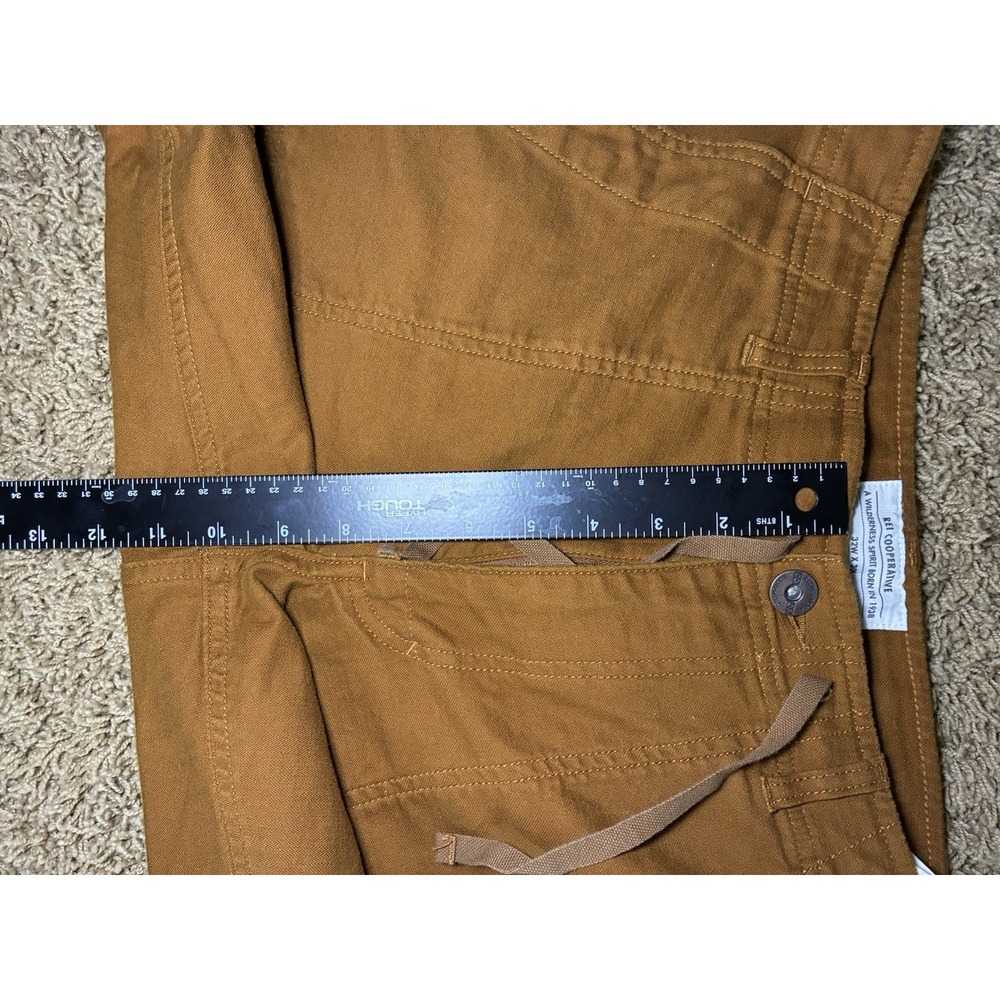 REI Cooperative Joggers Men's 32x30 Orange Double Knee Hiking Tactical Outdoor - Picture 8 of 12